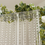 Unleash the Beauty of Nature with the Clear Tabletop or Floor Standing Wedding Centerpiece