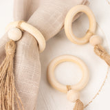 Enhance Your Table Decor with Rustic Boho Chic Napkin Rings